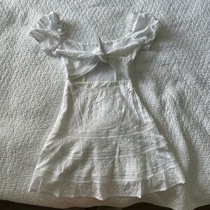 White dress from Gianni bini